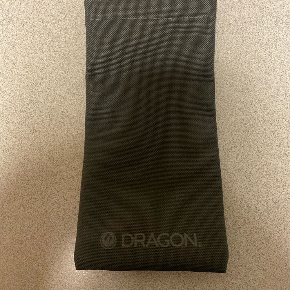 Dragon  Eyeglass Case & Sunglass Gray Pouch
